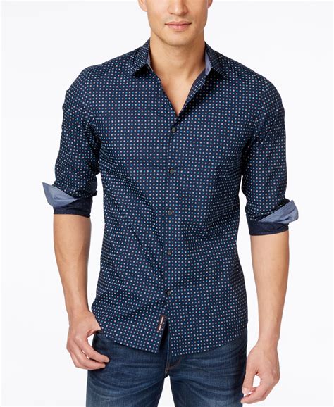 mens dress shirts michael kors|michael kors men shirts sale.